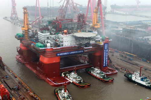 Giàn khoan "Dầu khí Hải dương 981" khổng lồ của Trung Quốc